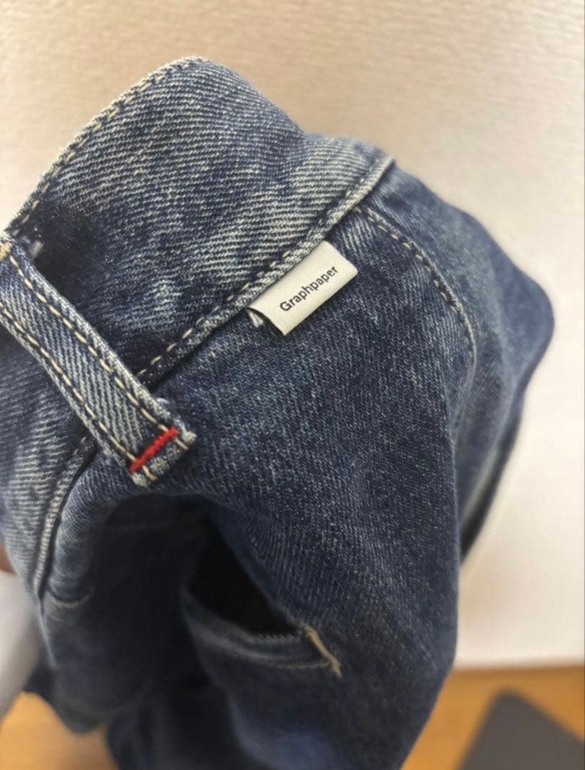 パンツ Selvage Denim Two Tuck Tapered Pants 3