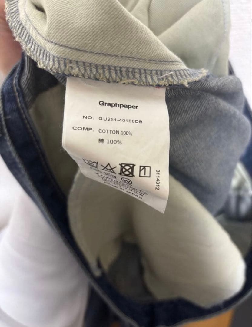 パンツ Selvage Denim Two Tuck Tapered Pants 3