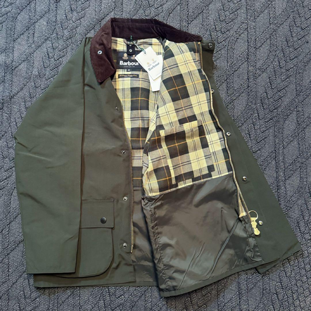 新品 Barbour バブアー クラシックビデイル シャワープルーフ ジャケット