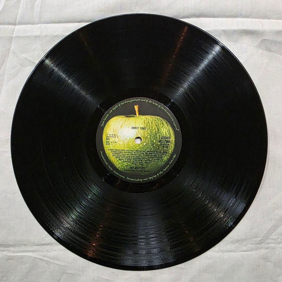 UK最初期 マトリ-2/-1 ビートルズ Abbey Road Apple盤