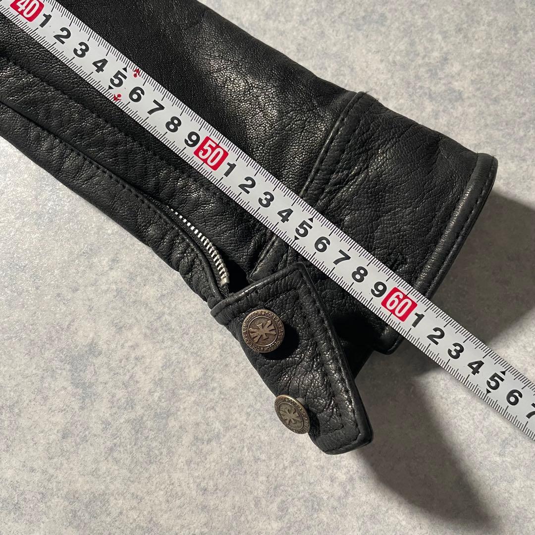 【激レア】ジャックローズ×COLLARS 武装戦線 レザージャケット スカル 黒