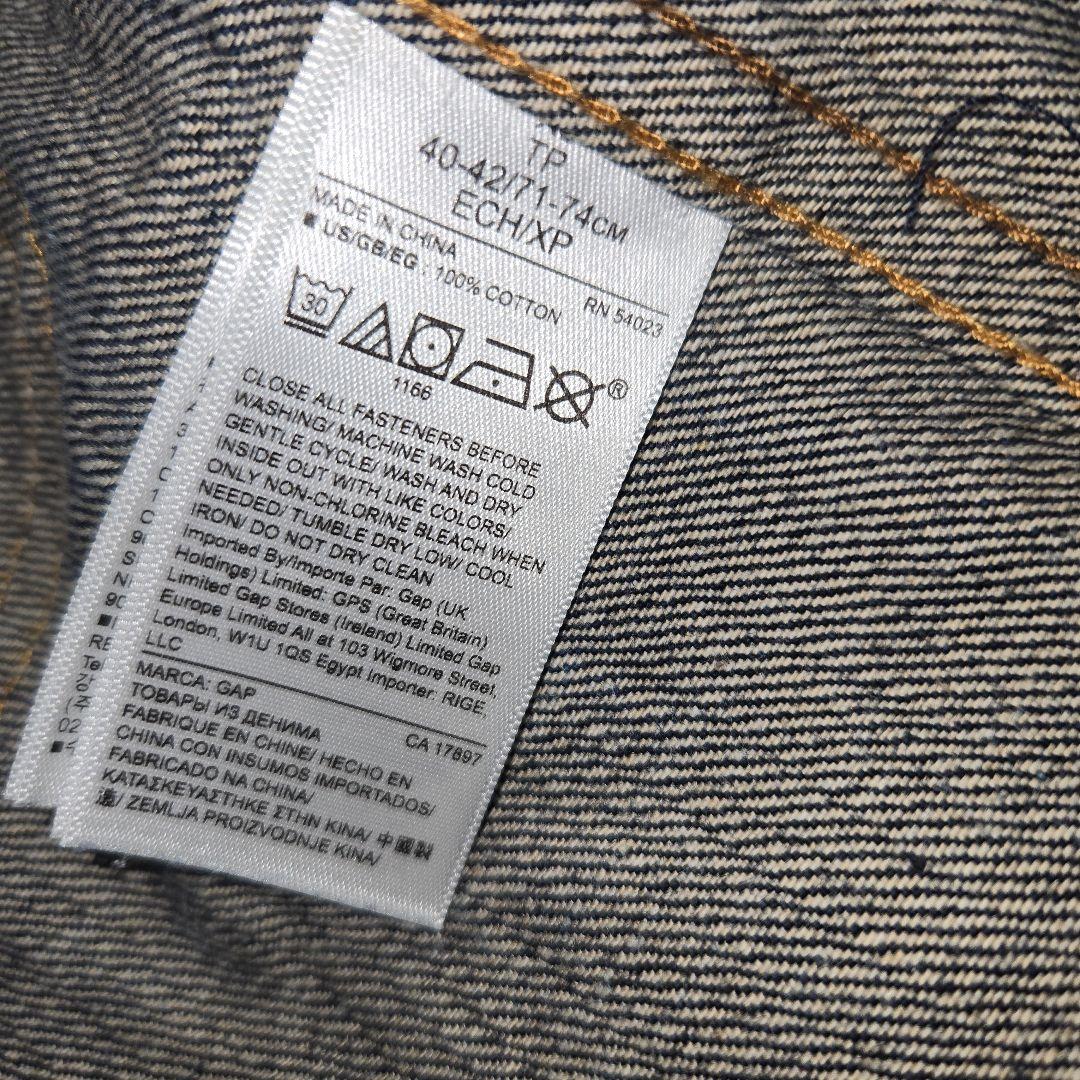 【極美品✨】GAP セカンドタイプセルビッチデニムジャケット　XS