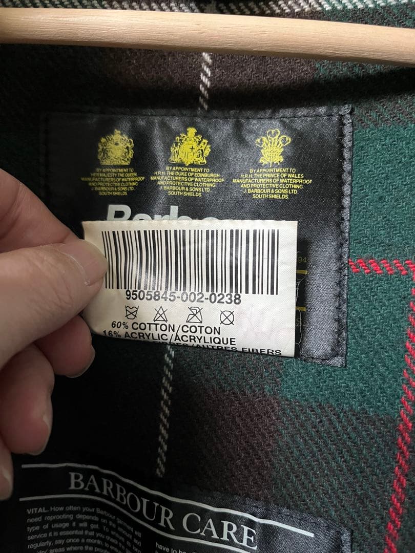 ジャケット・アウター Barbour NORTHUMBRIA C42 90s