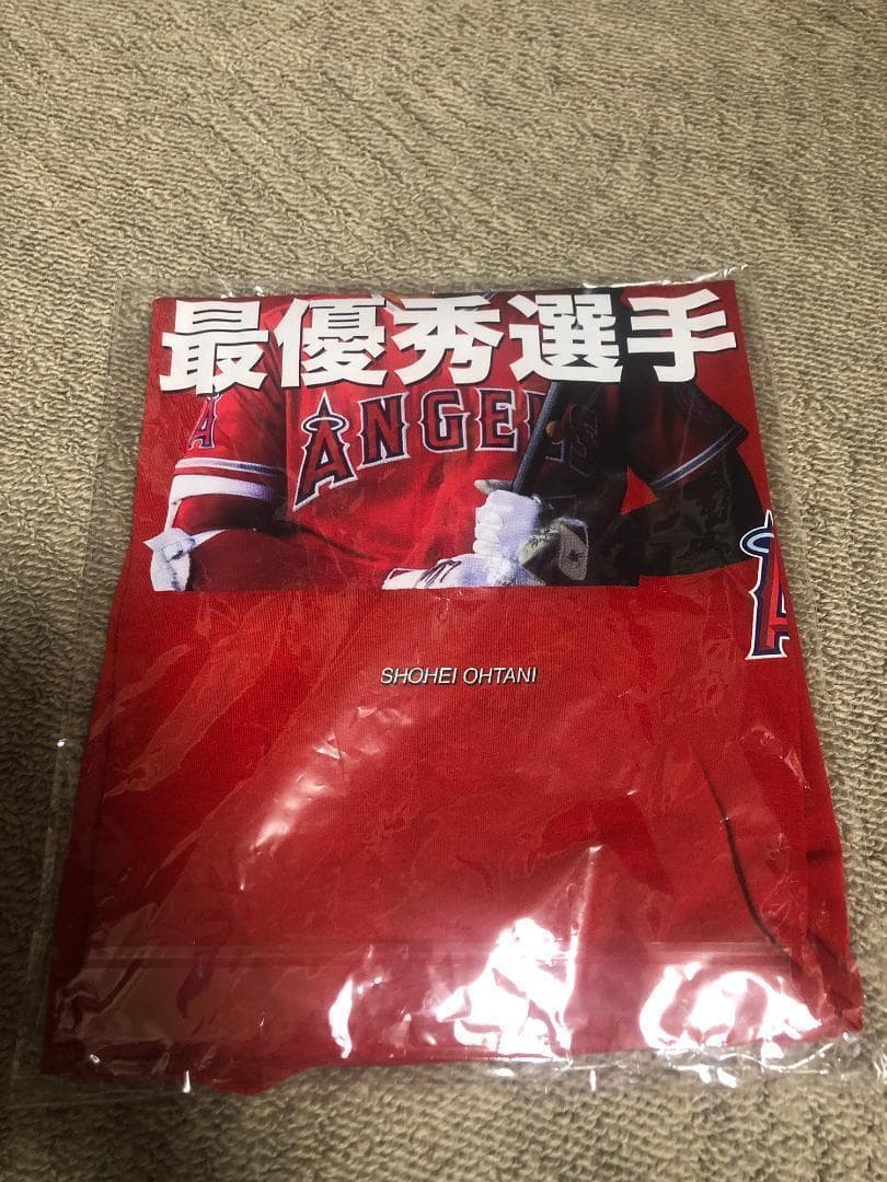 【球場限定配布 非売品】エンゼルス 大谷翔平 MVP 最優秀選手Tシャツ