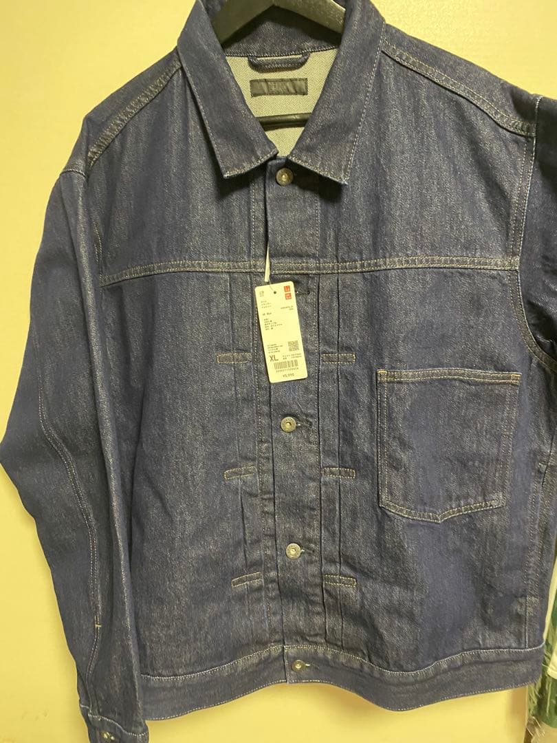 UNIQLO デニム トラッカージャケット XL 68 Blue