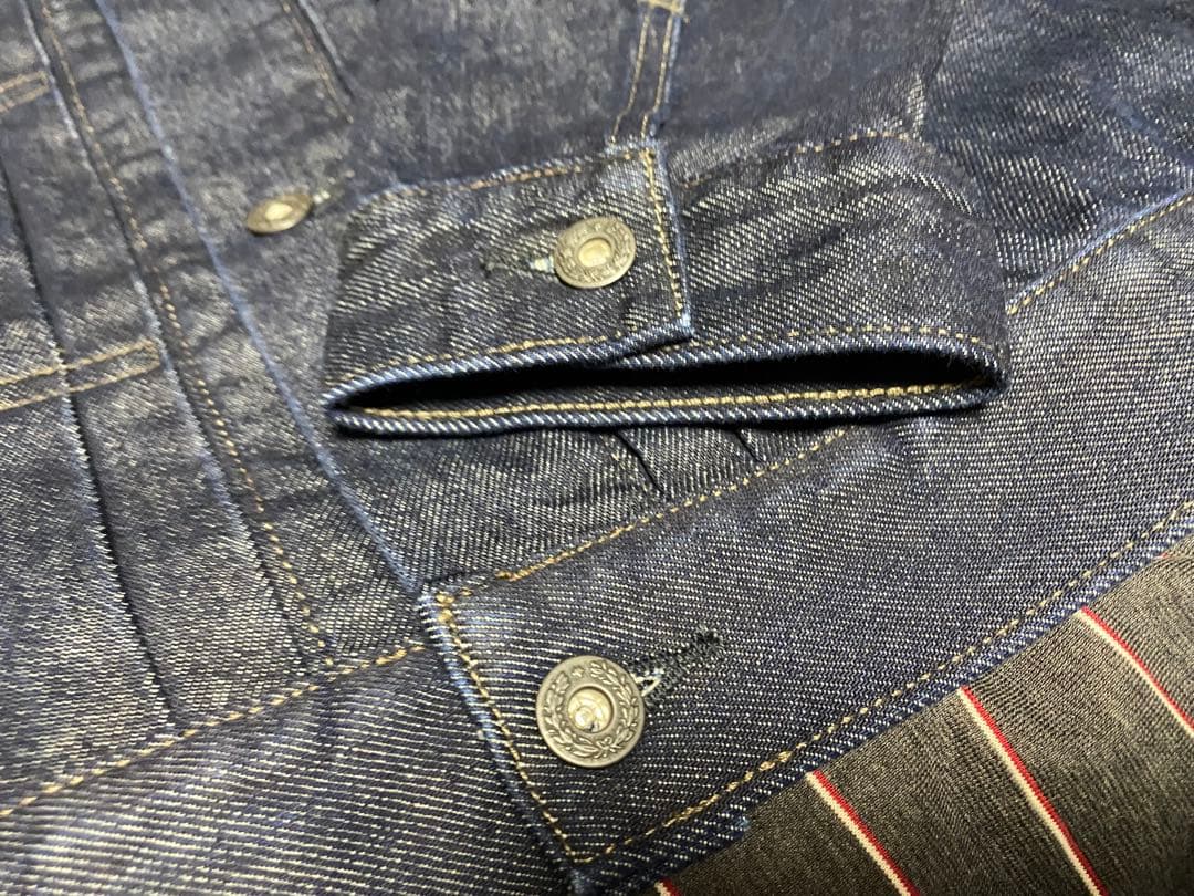 UNIQLO デニム トラッカージャケット XL 68 Blue