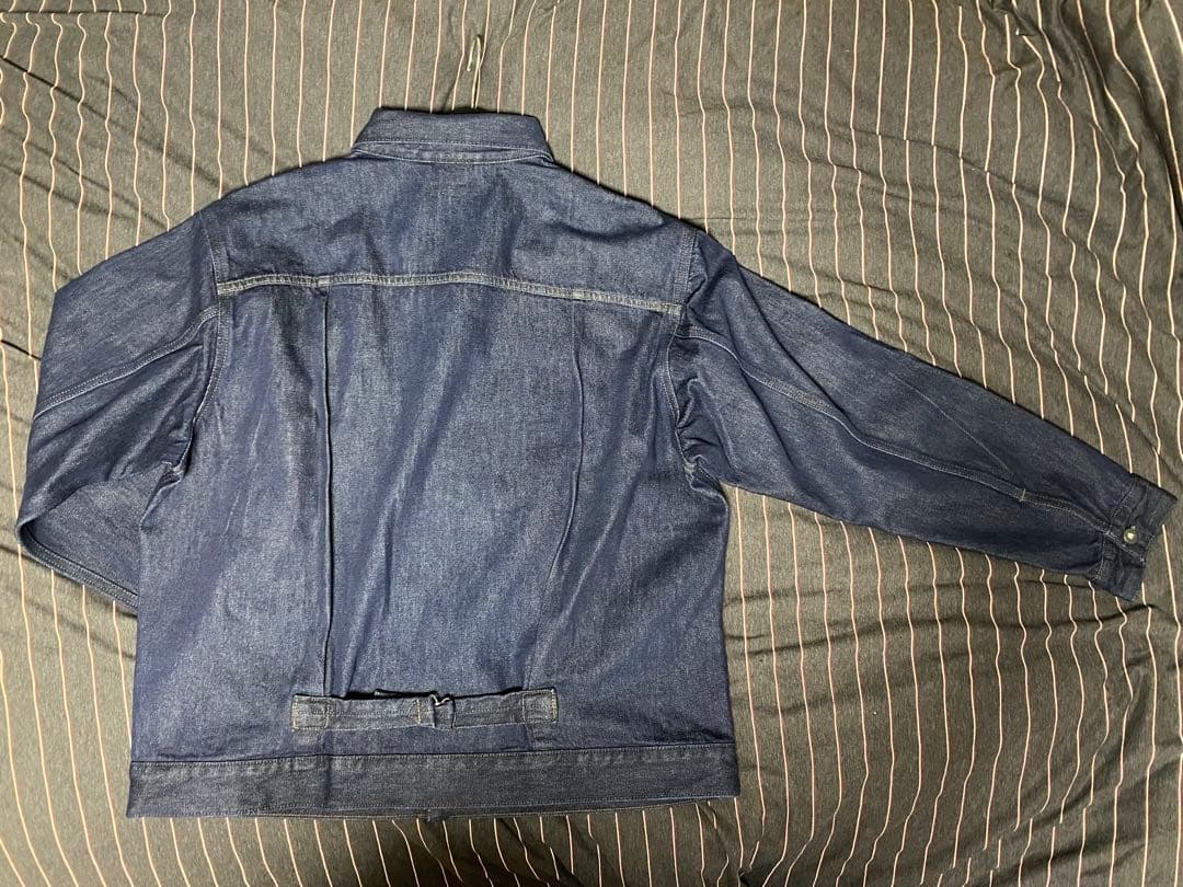 UNIQLO デニム トラッカージャケット XL 68 Blue