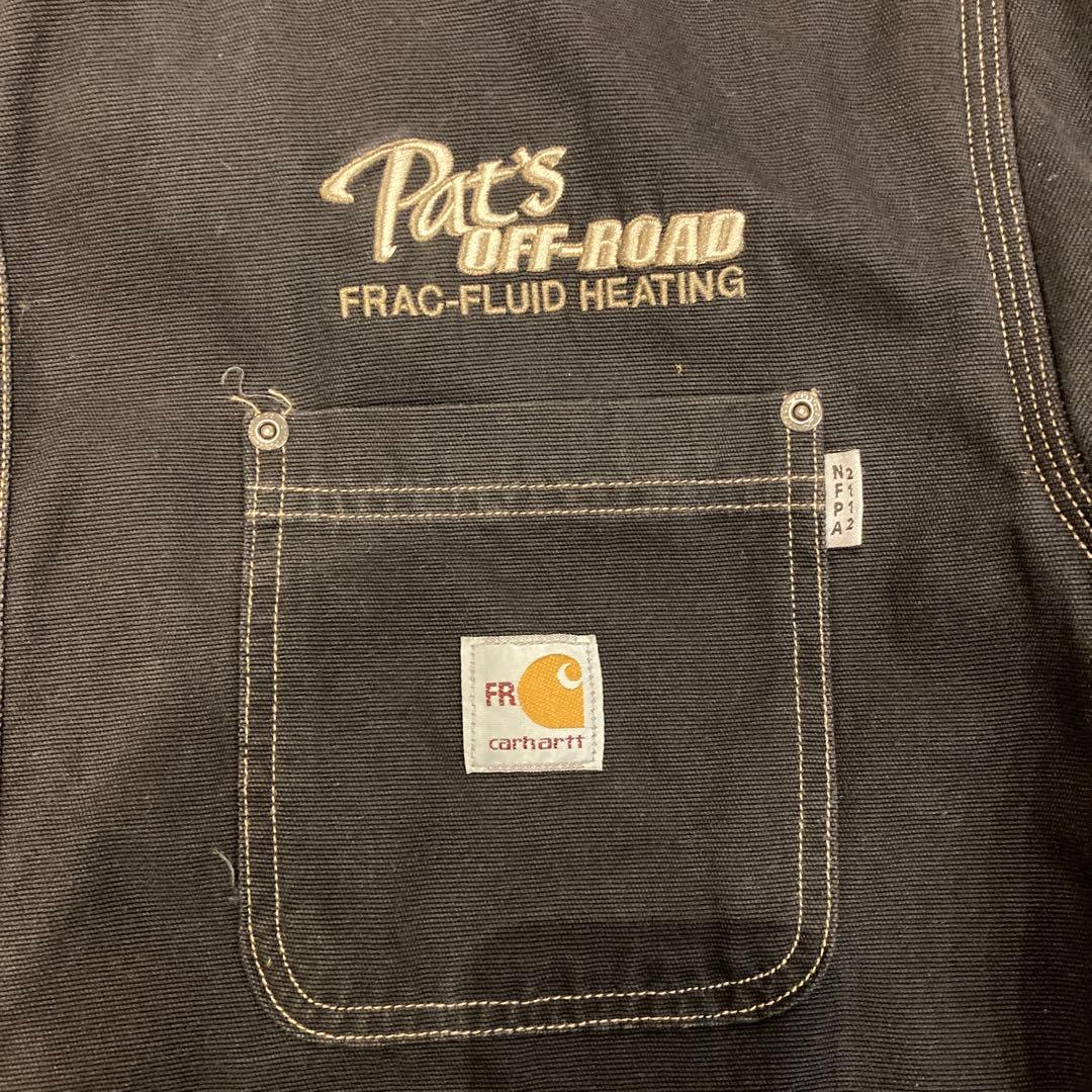 Carhartt FRシリーズ キャンバスシャツジャケット 刺繍 古着 アメカジ