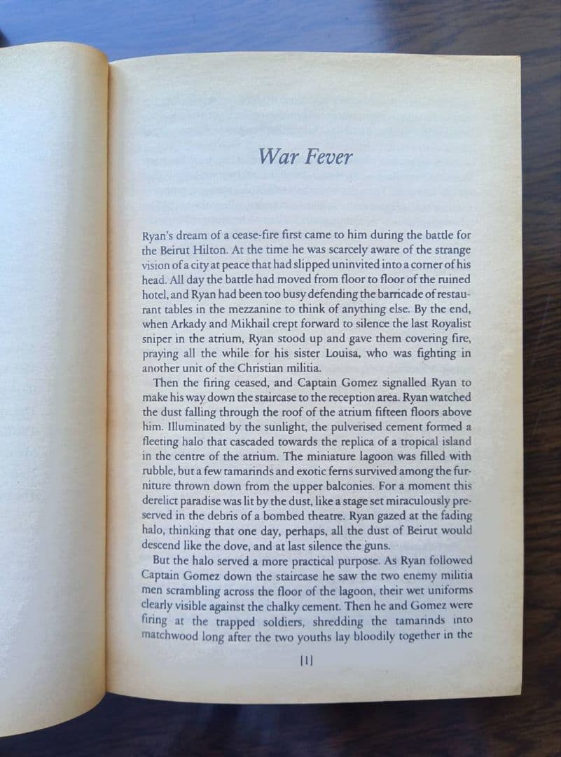 J・G・バラード WAR FEVER 原書　J・G・Ballard