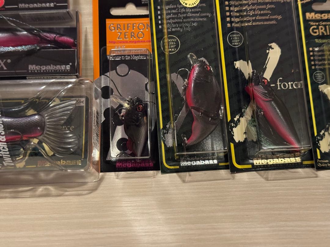 メガバス　新品未開封　ブラックヴァイパーセット