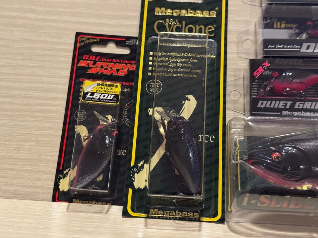 メガバス　新品未開封　ブラックヴァイパーセット