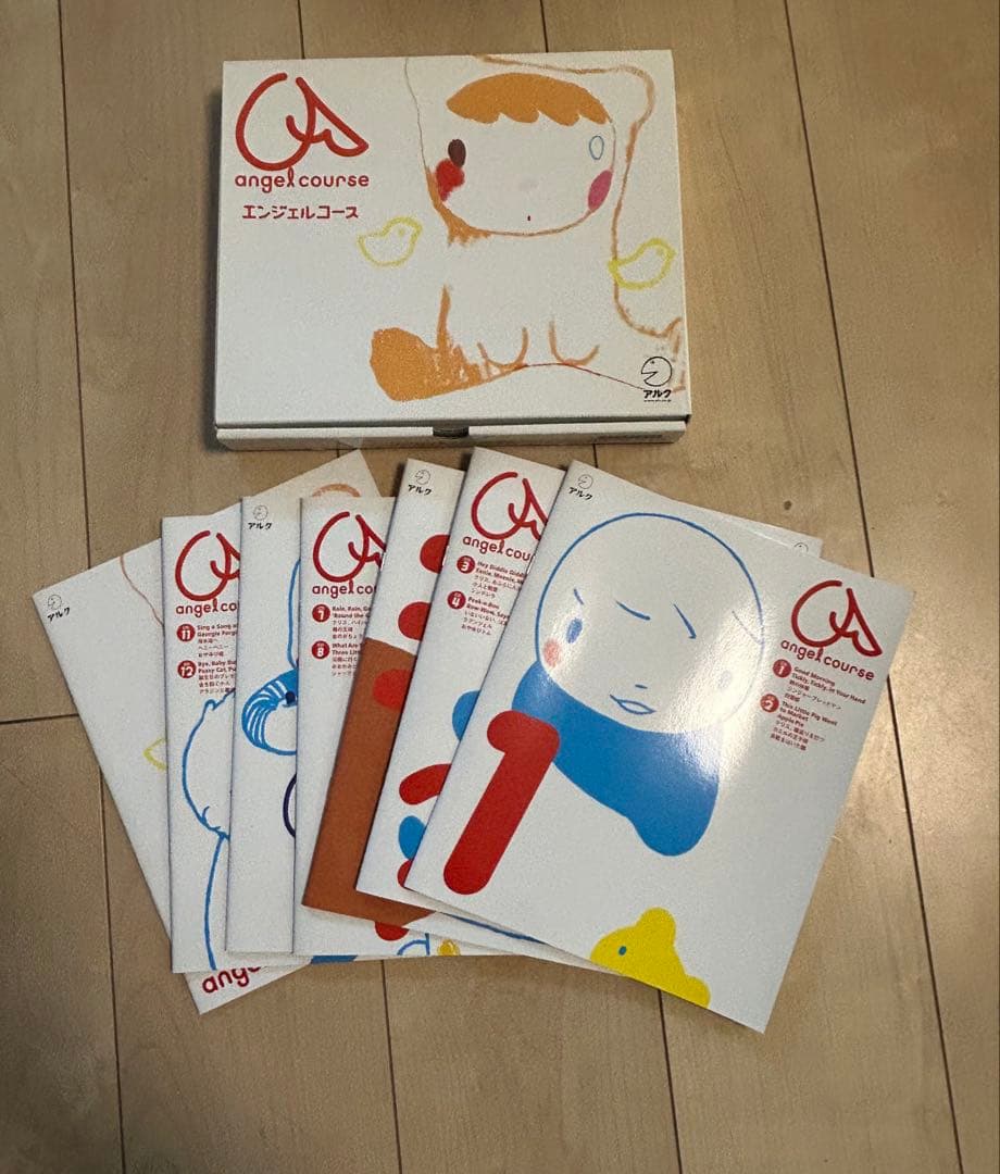アルクangel course & アルファベットCD12枚DVD6枚テキスト付