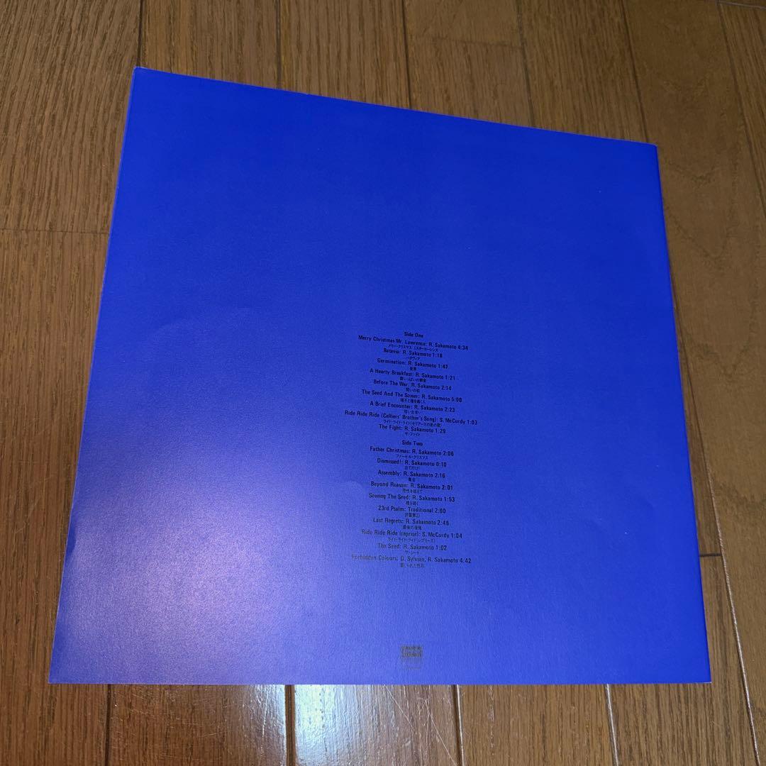 d*9様 【LP】【帯有】坂本龍一 戦場のメリークリスマス　レコード