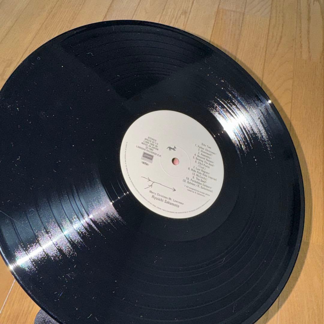 d*9様 【LP】【帯有】坂本龍一 戦場のメリークリスマス　レコード
