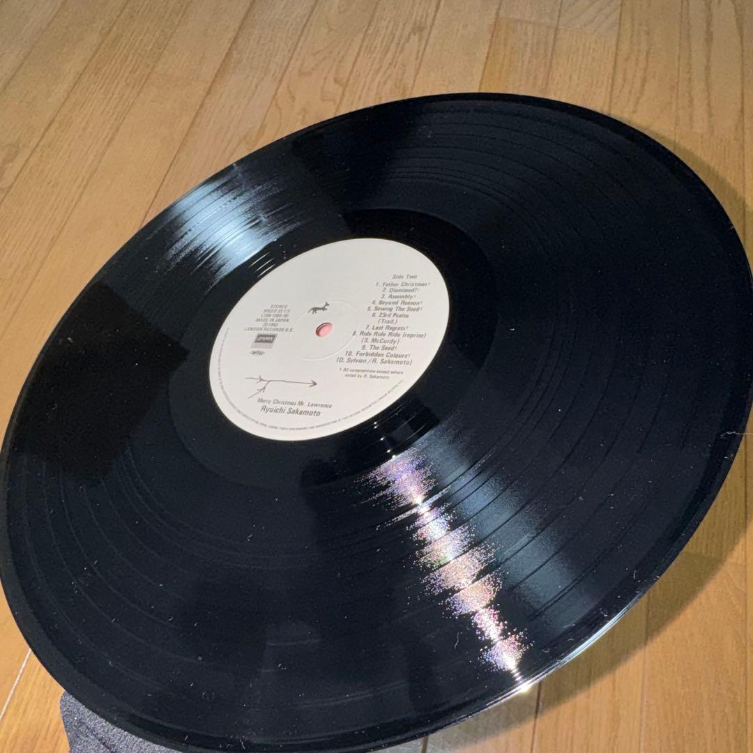 d*9様 【LP】【帯有】坂本龍一 戦場のメリークリスマス　レコード