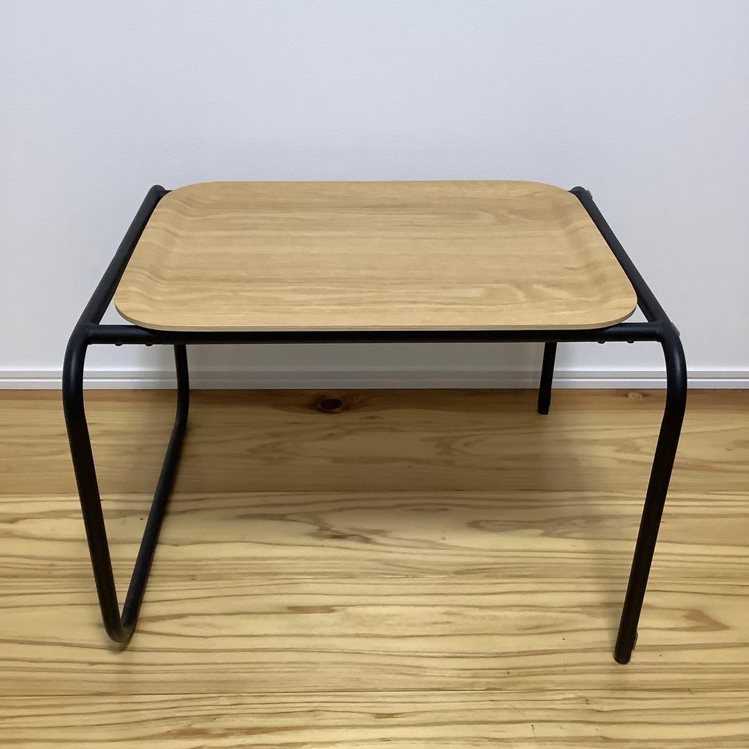 無印良品　スチールスタンド　テーブル