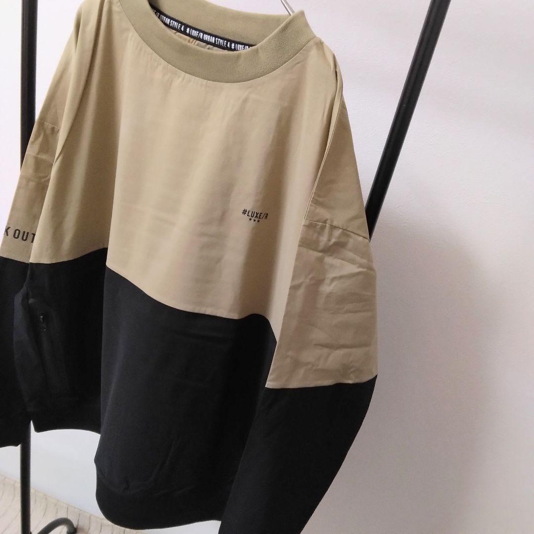 [サンプルSALE /D344 ] LUXE/R ナイロン布帛プルオーバー