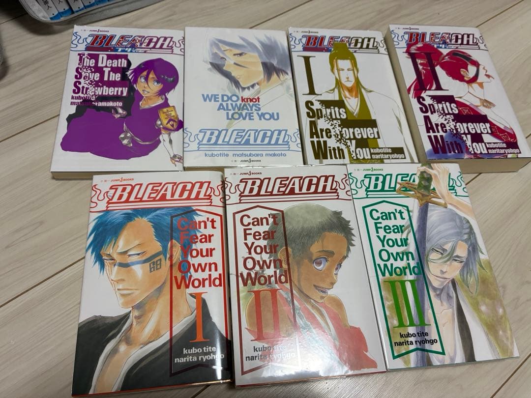 超美品　BLEACH 1-74巻　全巻セット　小説付き　ブックカバー付き