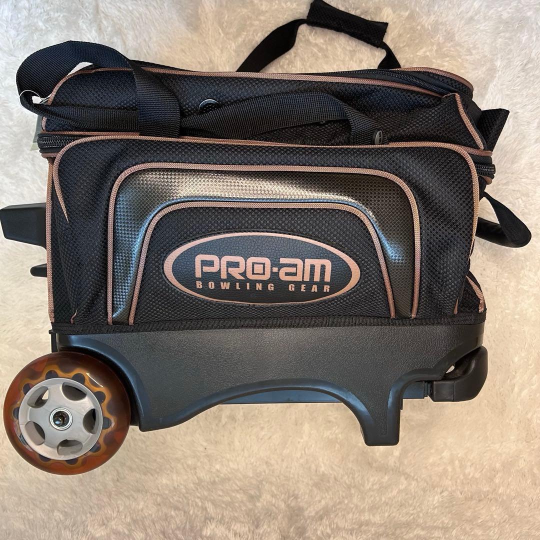 ABS PRO-AM 2ボールショートカートボウリングバッグ