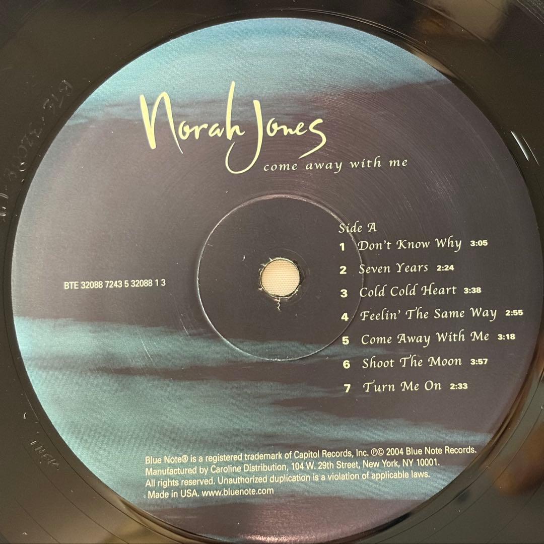 Norah Jones Come Away With Me ノラジョーンズ