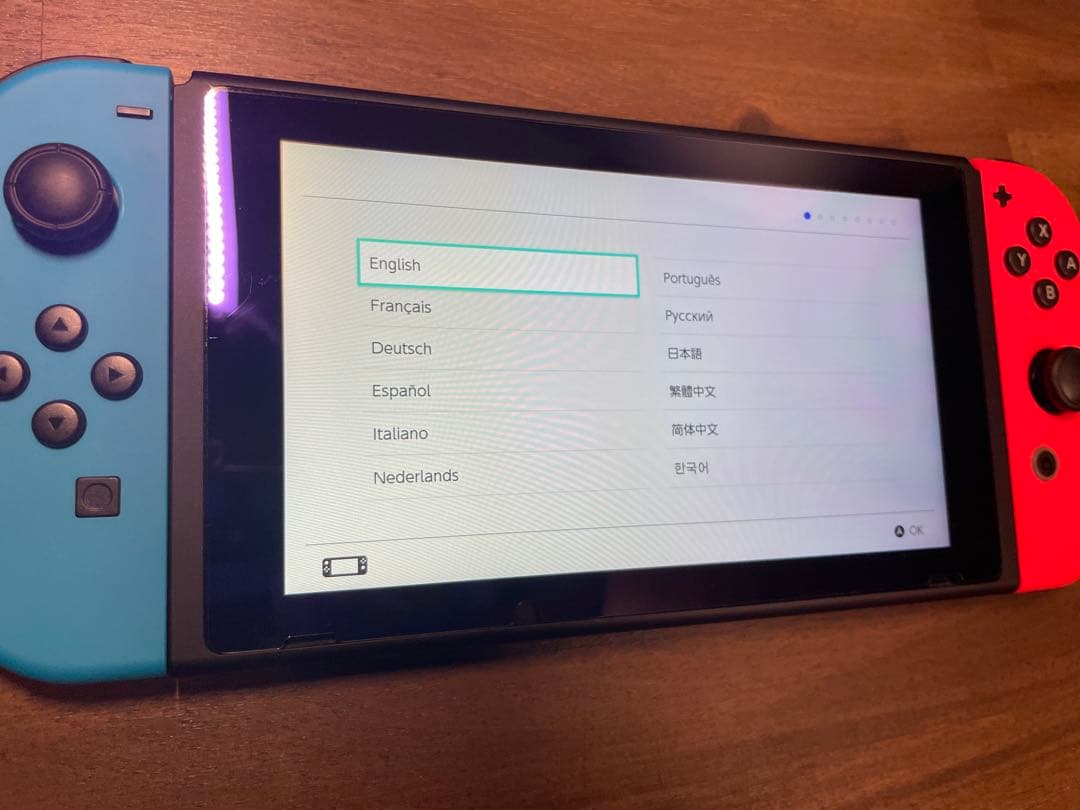 ❗️美品❗️Nintendo Switch 本体 青/赤 ジョイコン