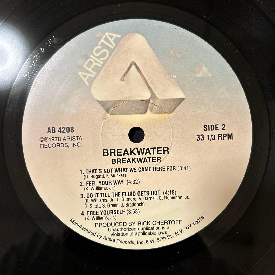 US盤 美品BREAKWATER - ST レコード