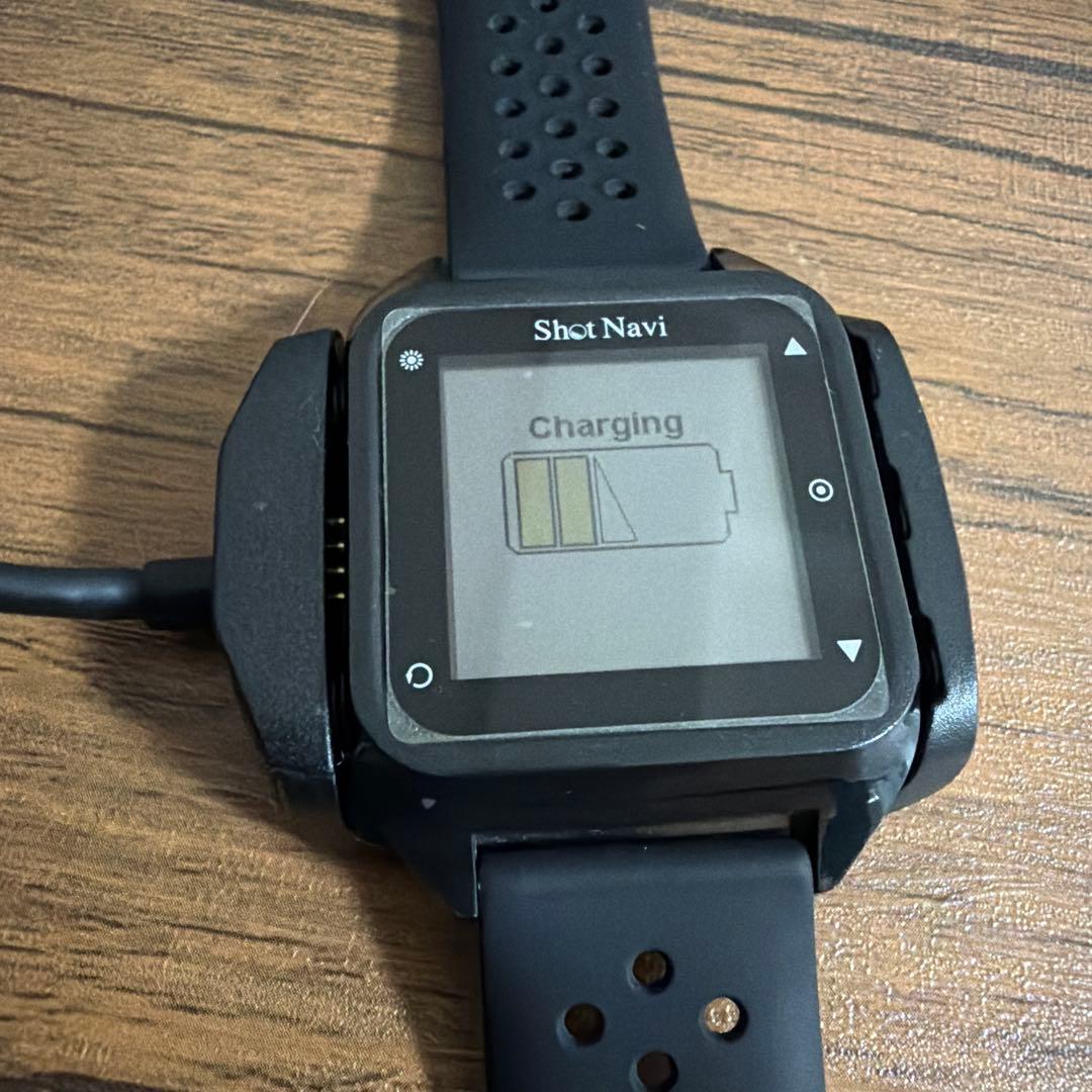 【良品】Shot Navi GPSナビウォッチ ブラック