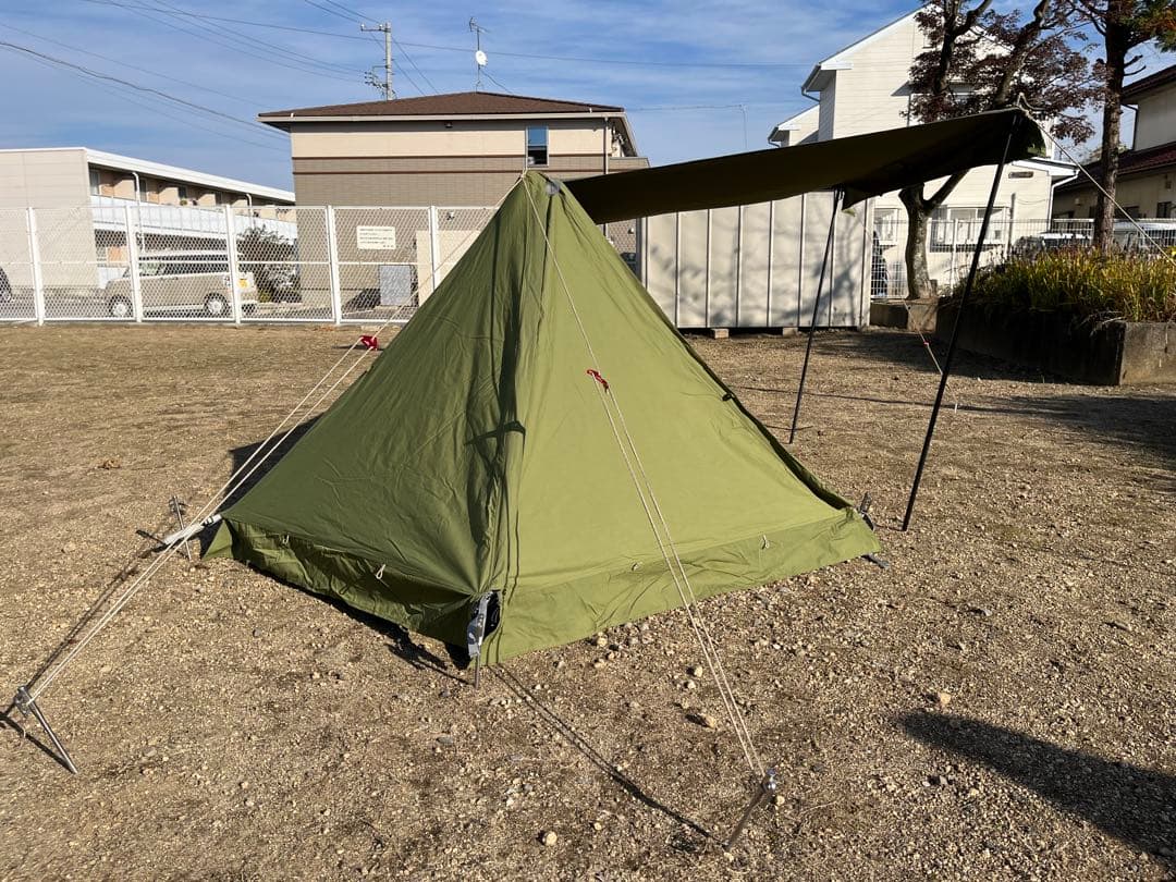 SOOMLOOM スームルーム パップテント 軍幕