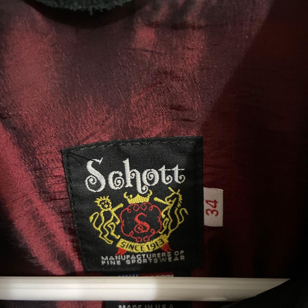 c*y様 Schott シングルライダースジャケット サイズ34