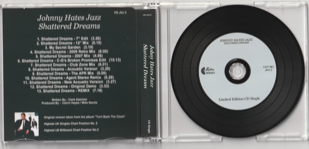 Johnny Hates Jazz - Shattered Dreams　CD