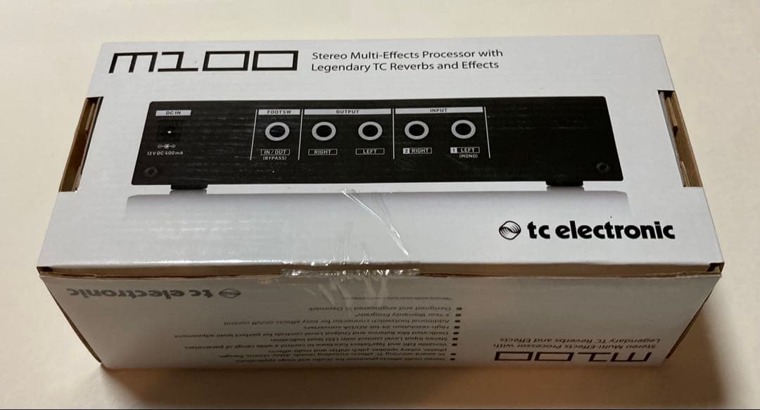 tc electronic m100 マルチエフェクター、元箱、付属品完備