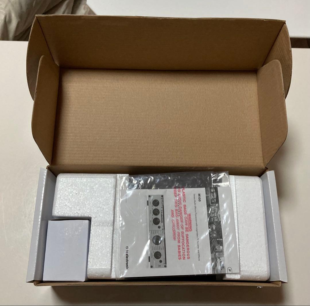 tc electronic m100 マルチエフェクター、元箱、付属品完備