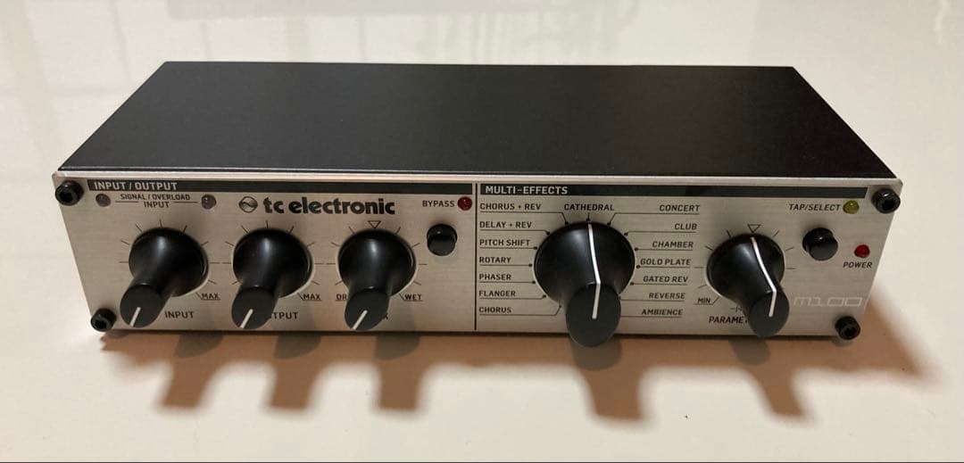 tc electronic m100 マルチエフェクター、元箱、付属品完備