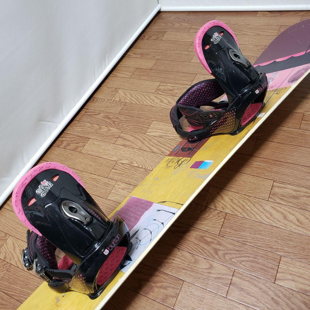 BURTON FEELGOOD LEXA 145cm スノーボードセット