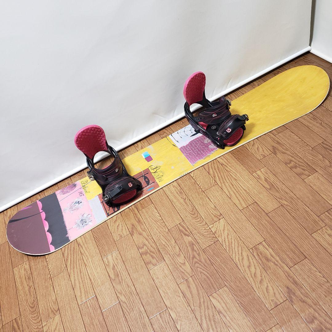 BURTON FEELGOOD LEXA 145cm スノーボードセット