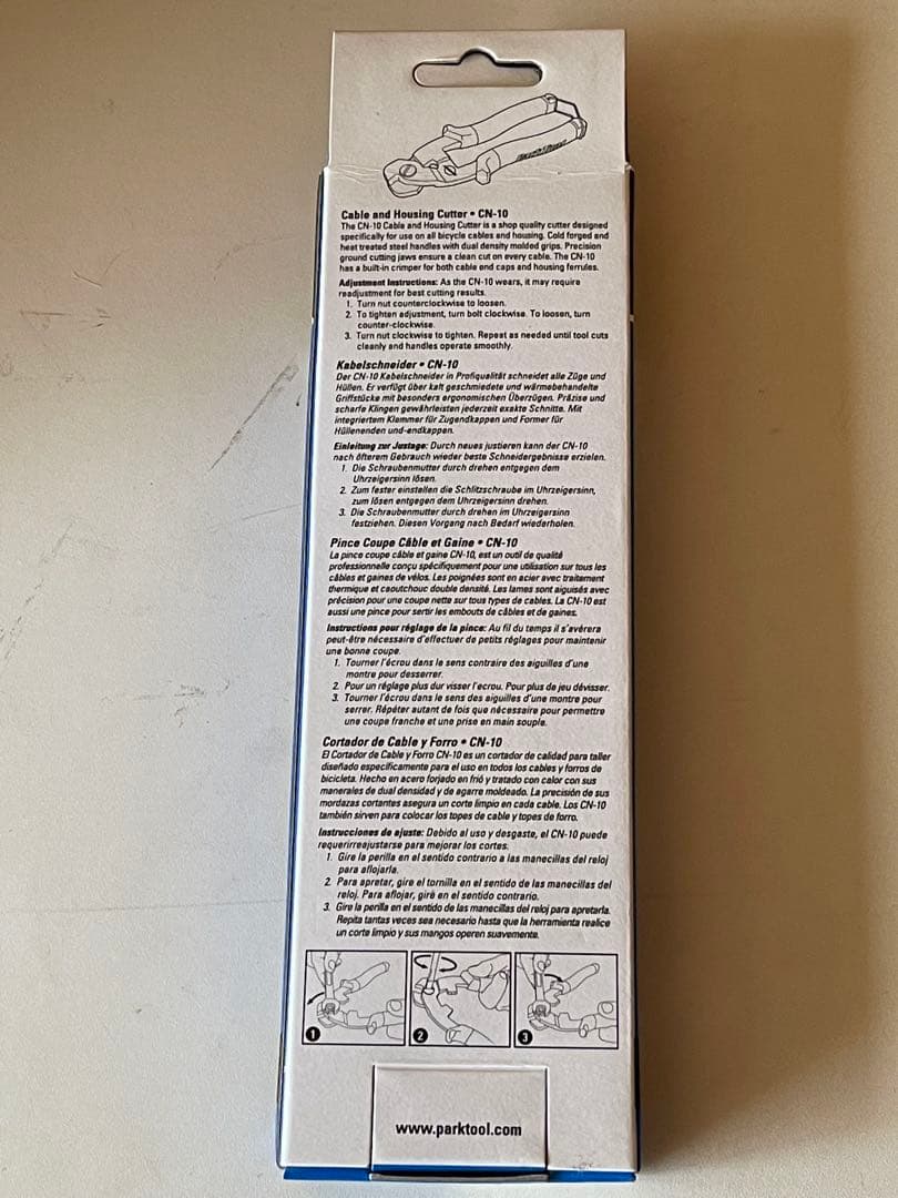 ParkTool（パークツール） トルクレンチ TW-6.2ケーブルカッター付属