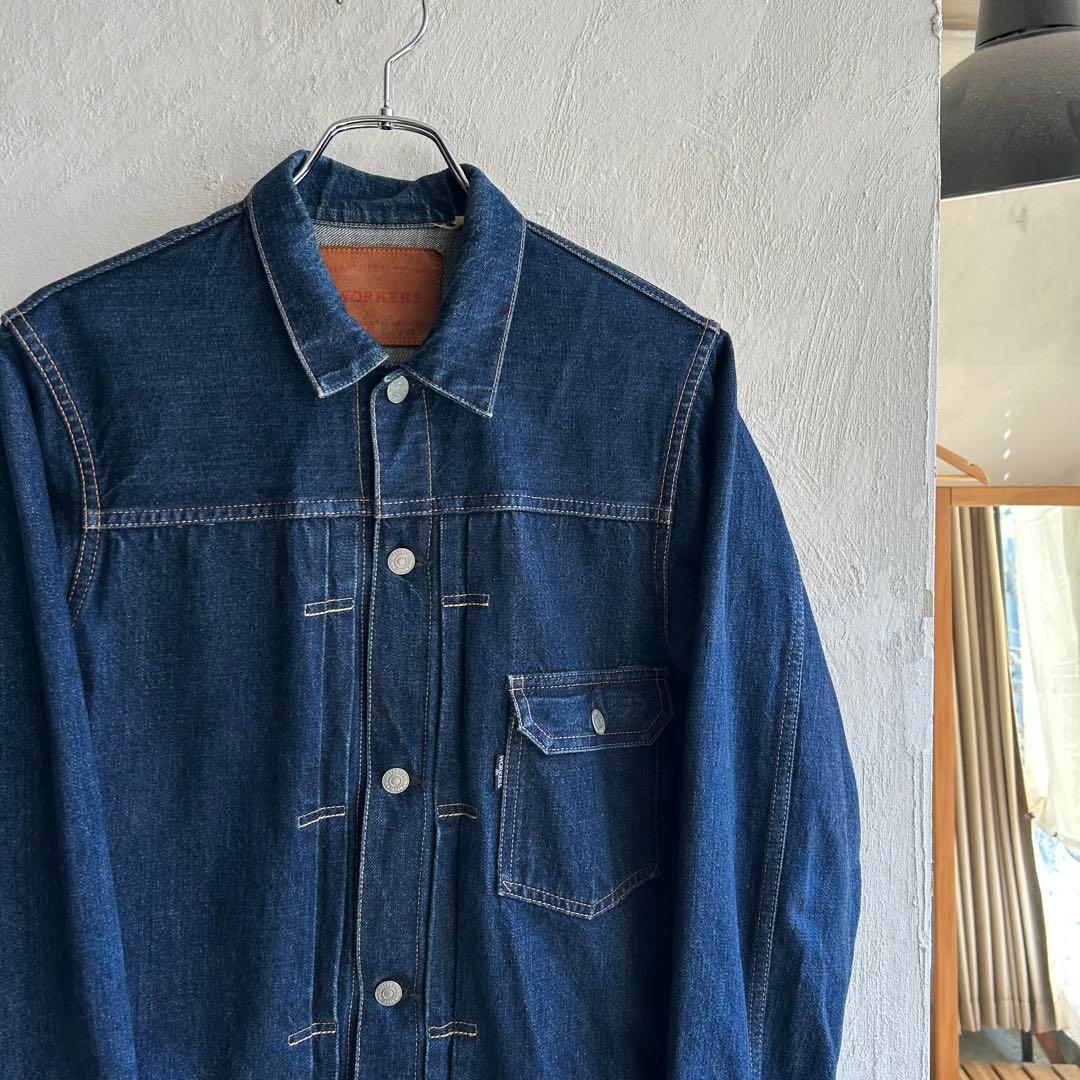 美品 WORKERS K&TH 1st デニムジャケット ワーカーズ 38