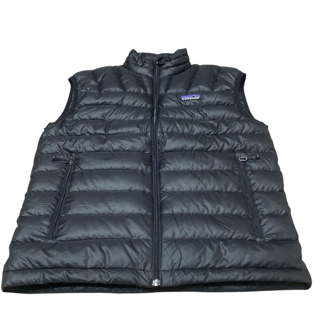 極美品Patagonia ダウン・セーター・ベスト　ダウンベスト　ブラック　XS