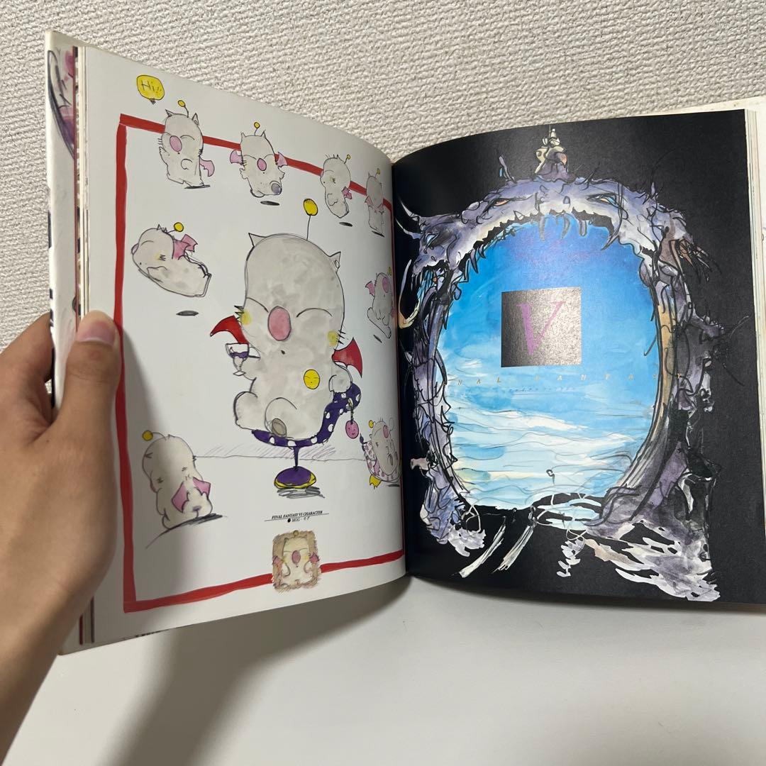 初版 天野喜孝画集 JAPAN FINAL FANTASY