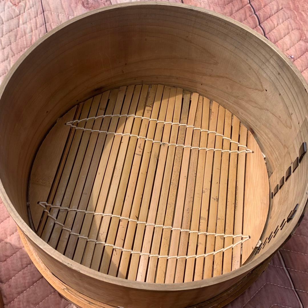 【送料無料】せいろ　蒸篭　蒸し器　3段