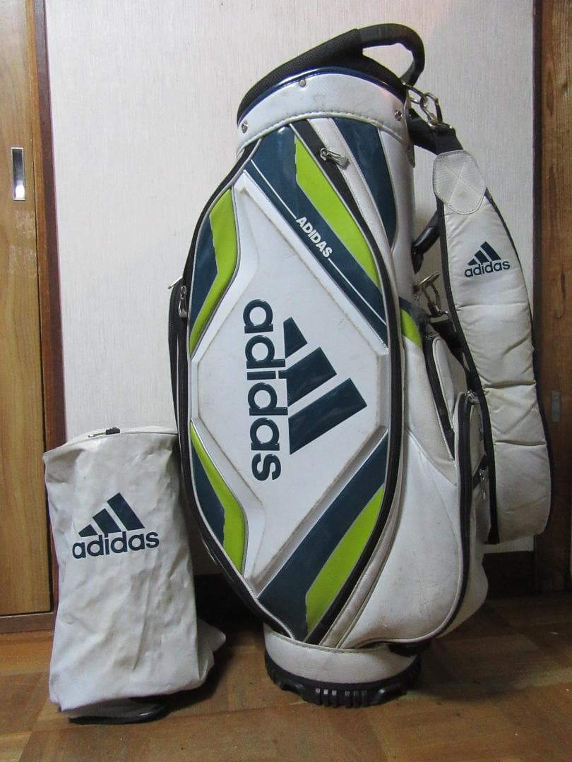 ★☆★アディダス★adidas★キャディ-バック★白★☆★
