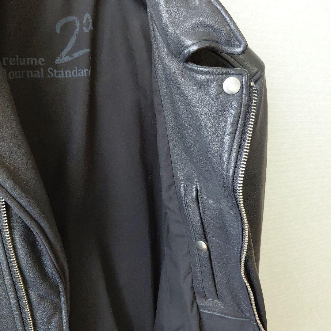 牛革 本革 ライダース レザージャケット L JOURNAL STANDARD