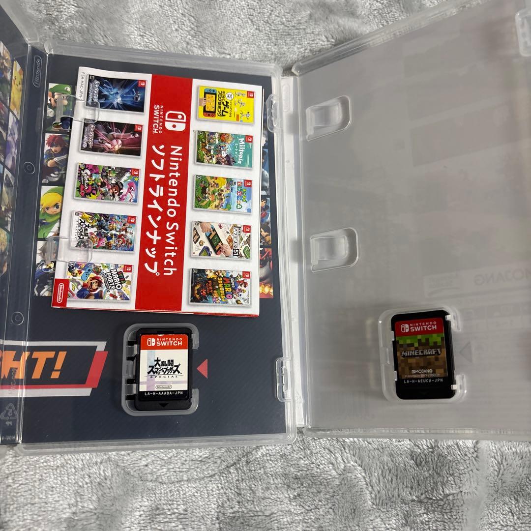 任天堂Switchソフト 大乱闘スマッシュブラザーズ、マインクラフト