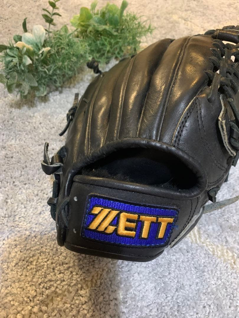 ZETT　ゼット　グローブ　グランステイタス　ブラック　軟式用　野球　外野