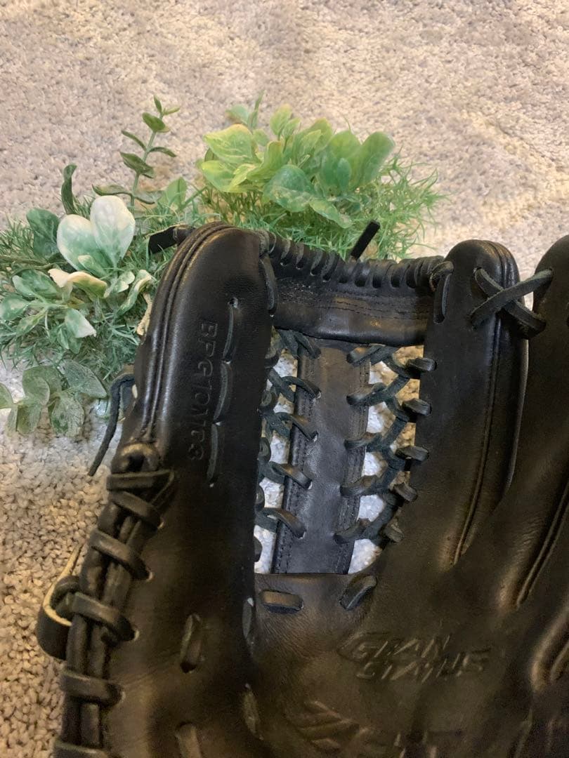ZETT　ゼット　グローブ　グランステイタス　ブラック　軟式用　野球　外野