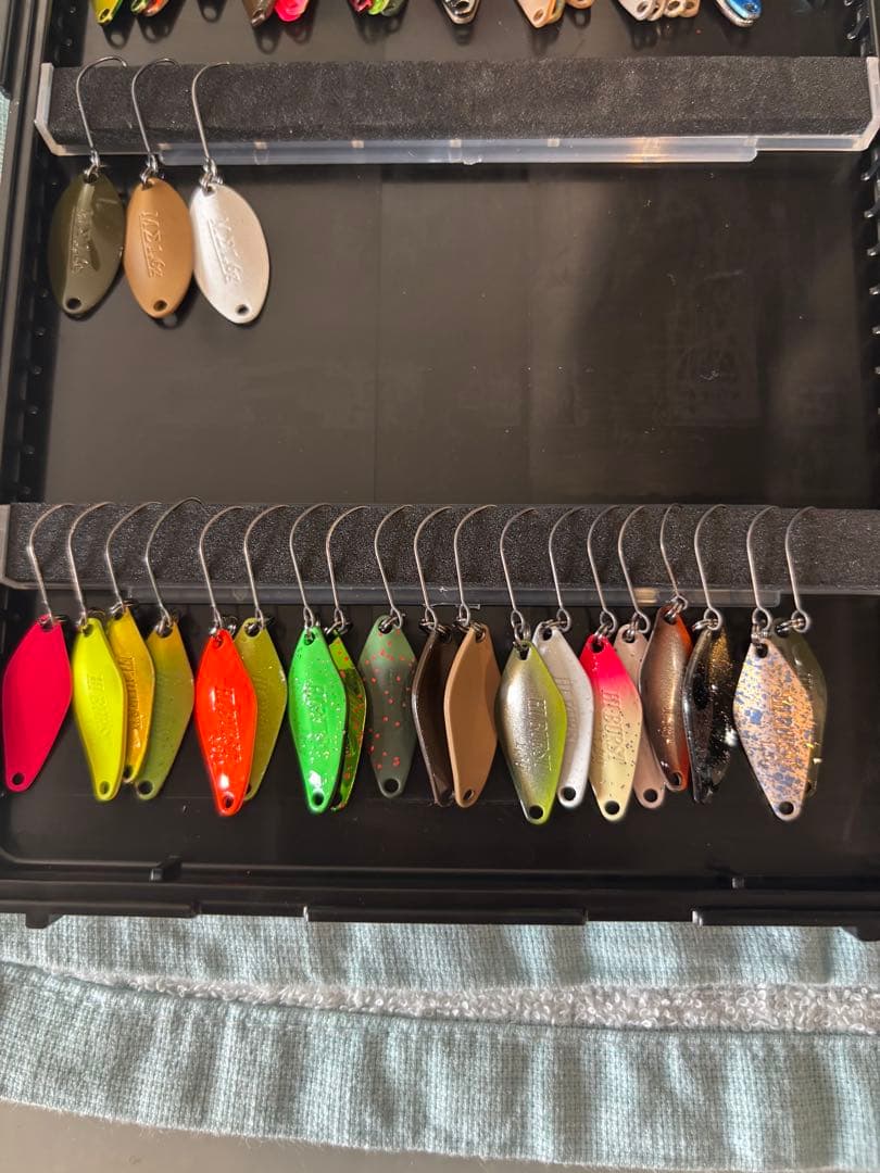 エリアトラウト 引退品 スプーン ローテーション