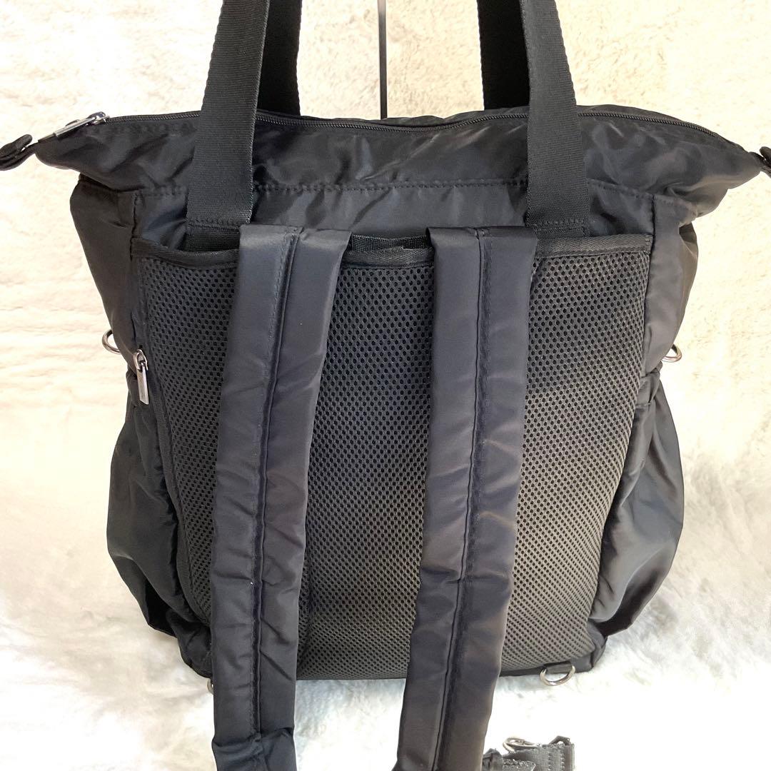 【美品】agnès b. アニエスベー トートバッグ＆バックパック 2WAY