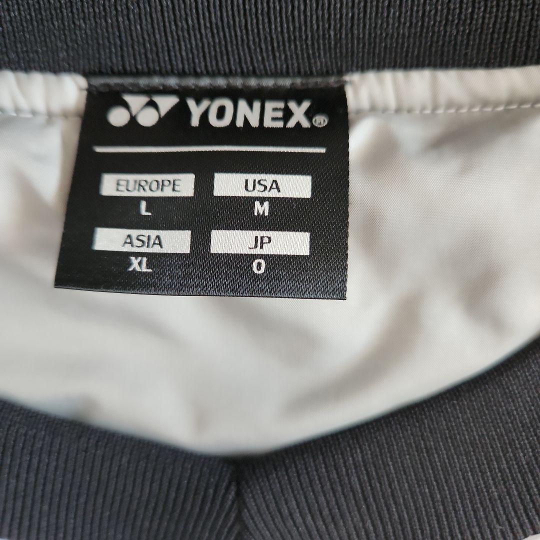 YONEX 長袖 ウォームアップウェア JP O ホワイト/ブラック
