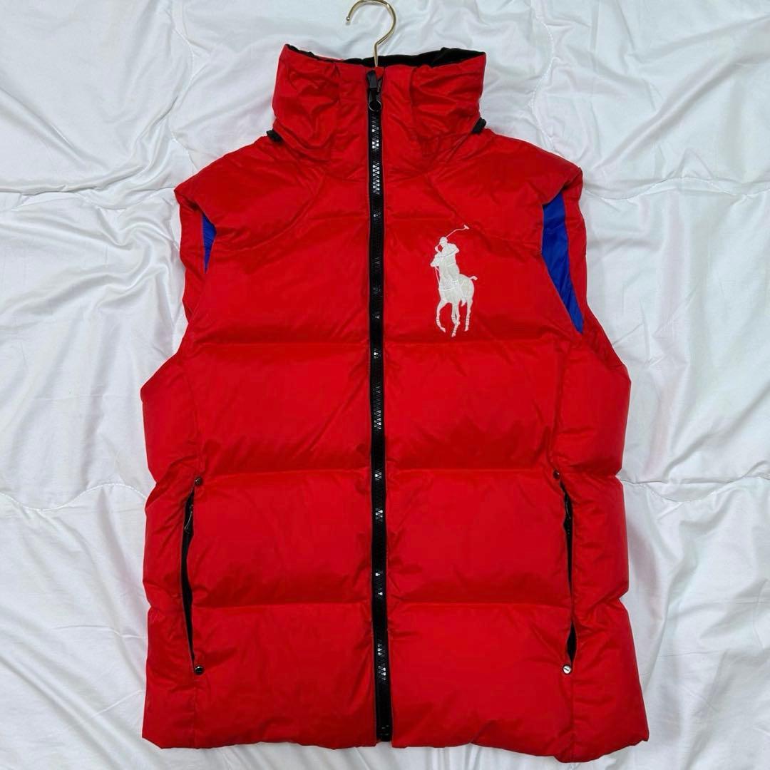 POLO Ralph Lauren ビッグポニー 2way ダウンベスト S