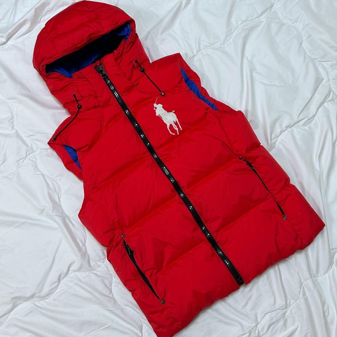 POLO Ralph Lauren ビッグポニー 2way ダウンベスト S